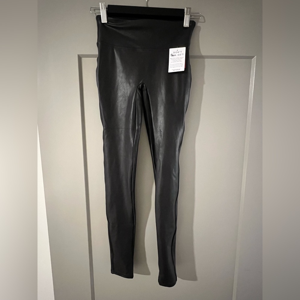 Brand new with tags Spanx Faux Leather Leggings